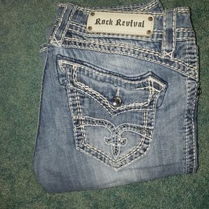 Women's Rock revival jeans